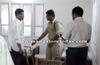 Kundapur : As threat calls continue,  gunman security provided to MLA Halady